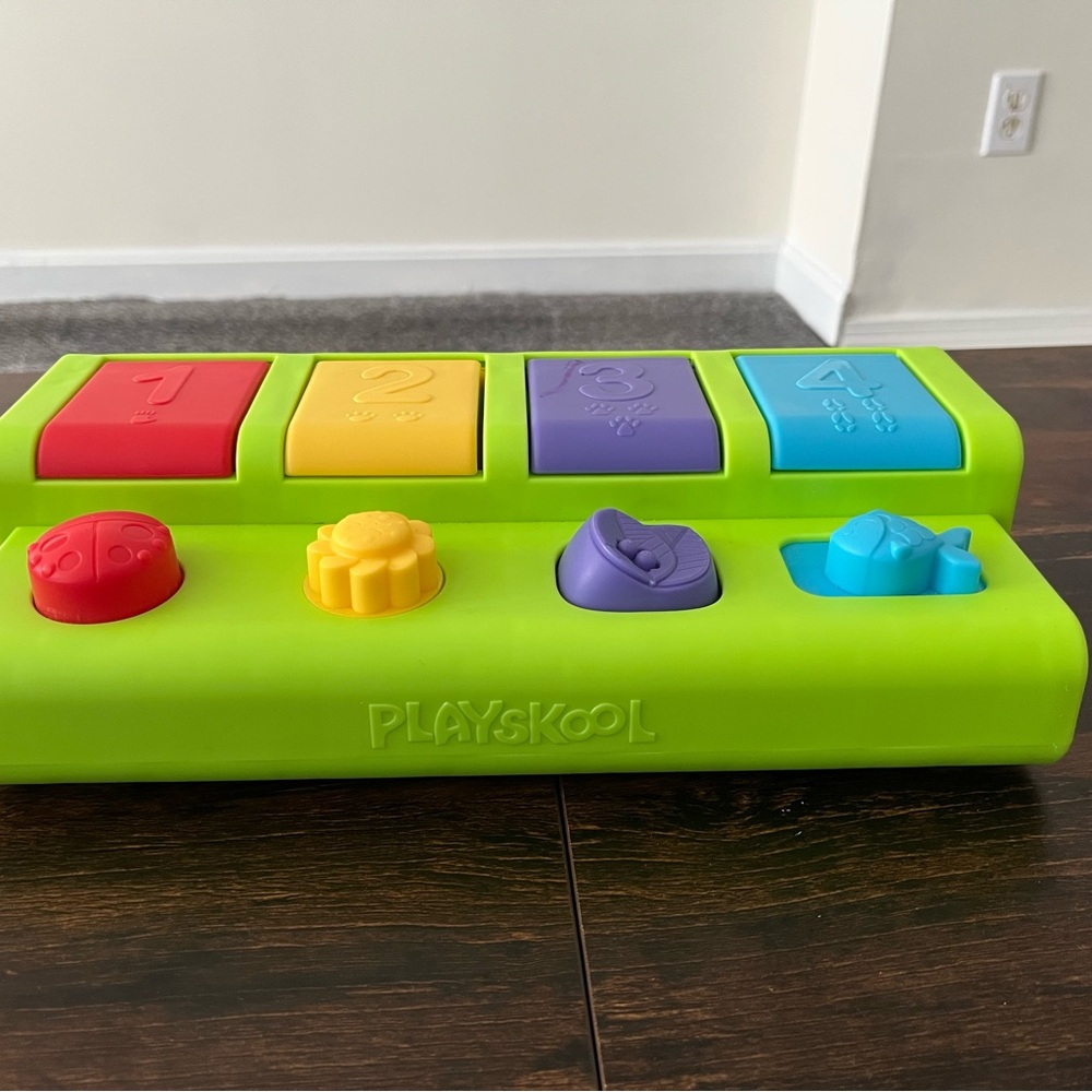 Playskool Green Pop-Up Activity Toy